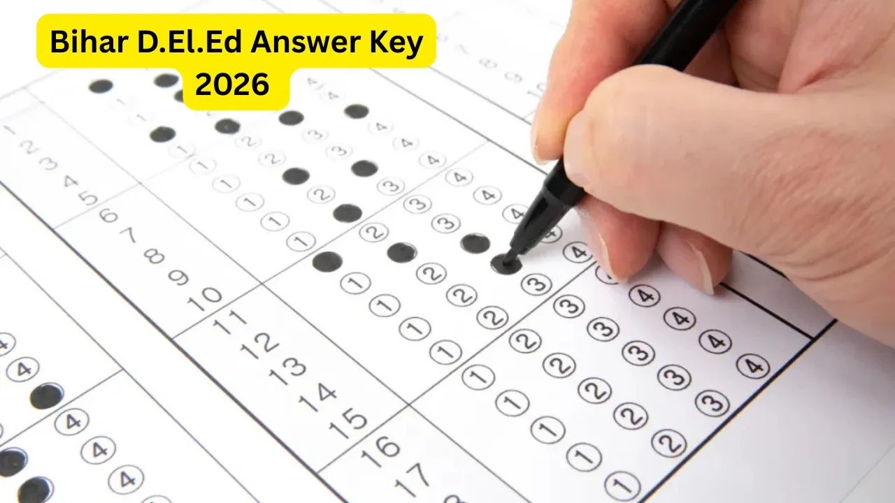 Bihar D.El.Ed Answer Key 2026