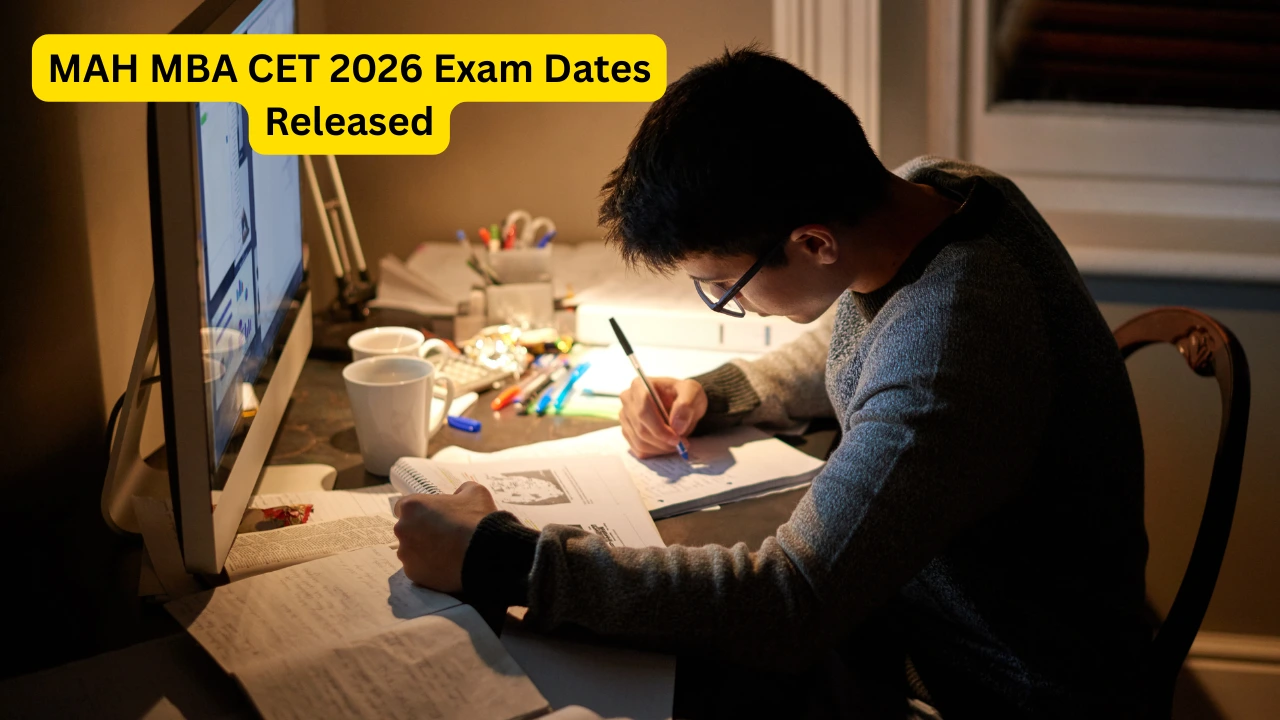 MAH MBA CET 2026 Exam Dates Released