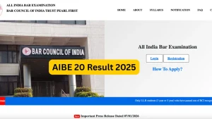 AIBE 20 Result 2025 Declared: Pass Percentage, Scorecard Download
