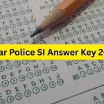 Bihar Police SI Answer Key 2026