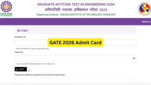GATE 2026 Admit Card Released-Download Hall Ticket & Exam Schedule