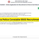 Haryana Police Constable 5500 Recruitment 2026